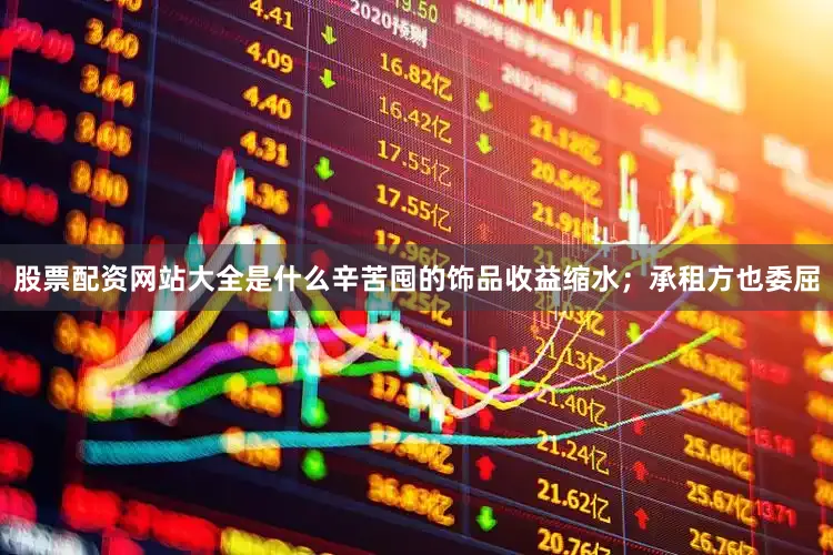 股票配资网站大全是什么辛苦囤的饰品收益缩水；承租方也委屈